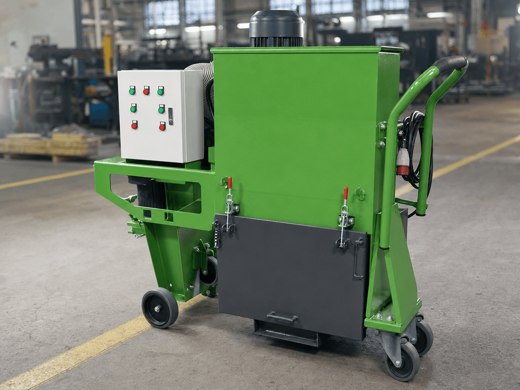 Передвижная дробемётная машина BH270