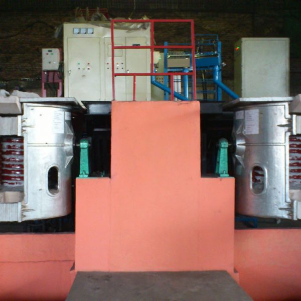 Индукционная тиристорная печь УИ-1T-800
